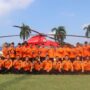 Wabup Muba, Rohman saat menghadiri Apel Kesiapsiagaan Personel dan Peralatan Pengendalian Karhutla Provinsi Sumsel Tahun 2025.(Foto:J)