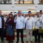 Sekda Sumsel, Edward Candra saat memberikan sambutan dalam kegiatan Job Fair Tahun 2025. (Foto:J)